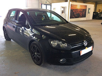 imagine volkswagen golf din 2009 negru